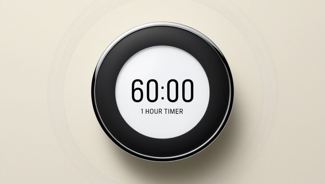 1 hour timer