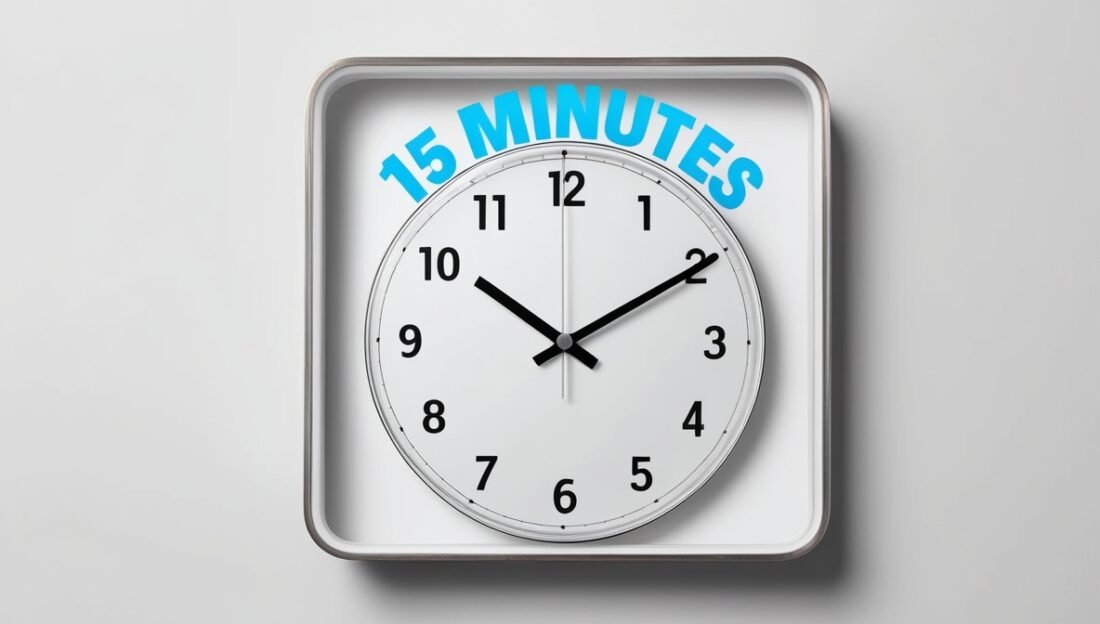 15 minute timer
