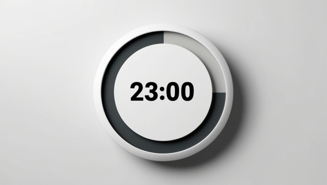 23 minute timer